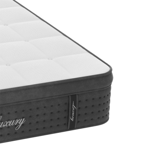 Στρώμα Luxury pakoworld pocket spring+gel memory foam+latex 34-36cm 150x200εκ