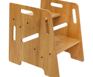 Πύργος εκμάθησης Steppy pakoworld φυσικό mdf 34x39x39εκ