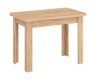 Τραπέζι Celeste pakoworld μελαμίνης σε oak απόχρωση 100x60x73.5εκ