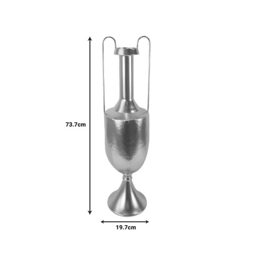 Διακοσμητικό βάζο Dion Inart μέταλλο σε χρυσή απόχρωση 19.7x19.1x73.7εκ