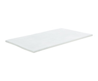 Ανώστρωμα Casmeriane pakoworld roll pack λευκό ύφασμα-memory foam 140x200x5εκ